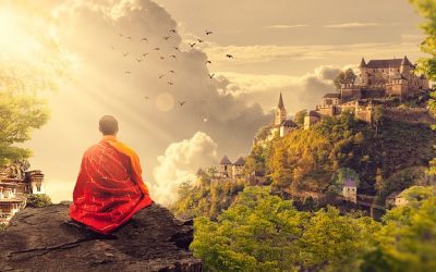 Posturas en la meditación Mindfulness sedente . ”Erguida y digna”
